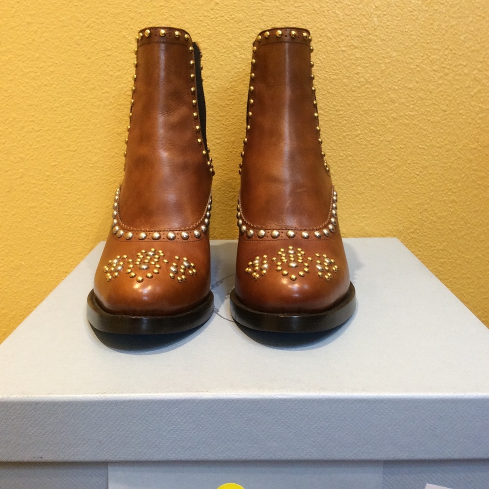Prada embellished chelsea ankle boot - Picture 2 of 3